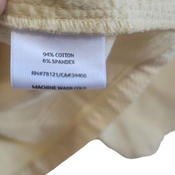 Eileen Fisher Yellow Women's Jacket Sz Xlarge - Picture 6 of 8